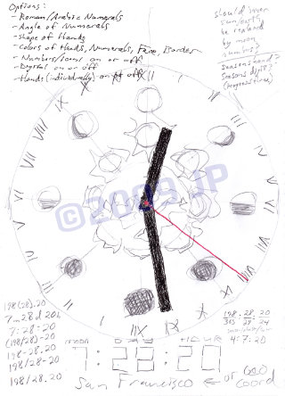 Date Clock Sketch 2